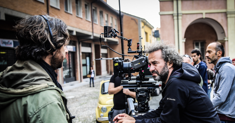 Luca Marinelli a Faenza per la proiezione del film Paternal leave